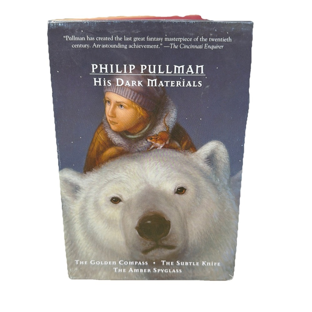 His Dark Materials 3-Book Hardcover Boxed Set Philip Pullman Fantasy